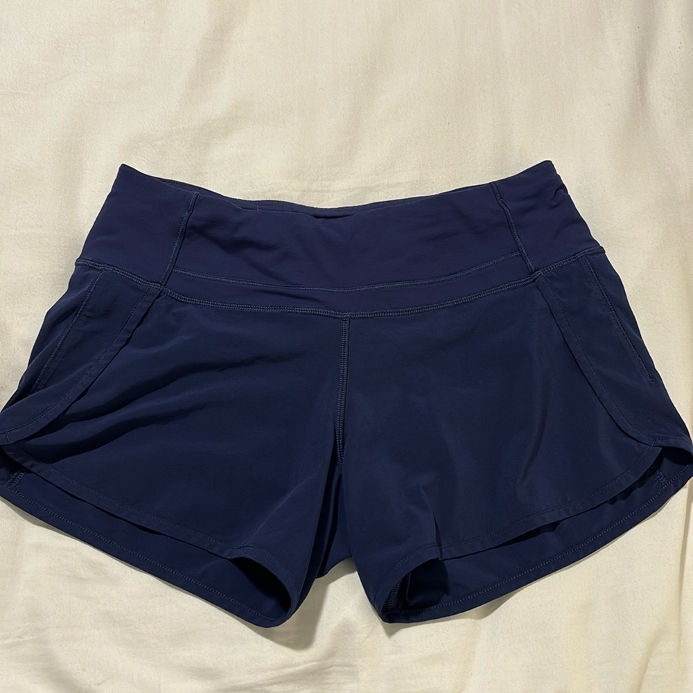 Lululemon speed up shorts size 4